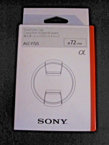 Original sony objektivdeckel - ,